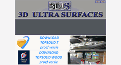 Desktop Screenshot of 3dus.be